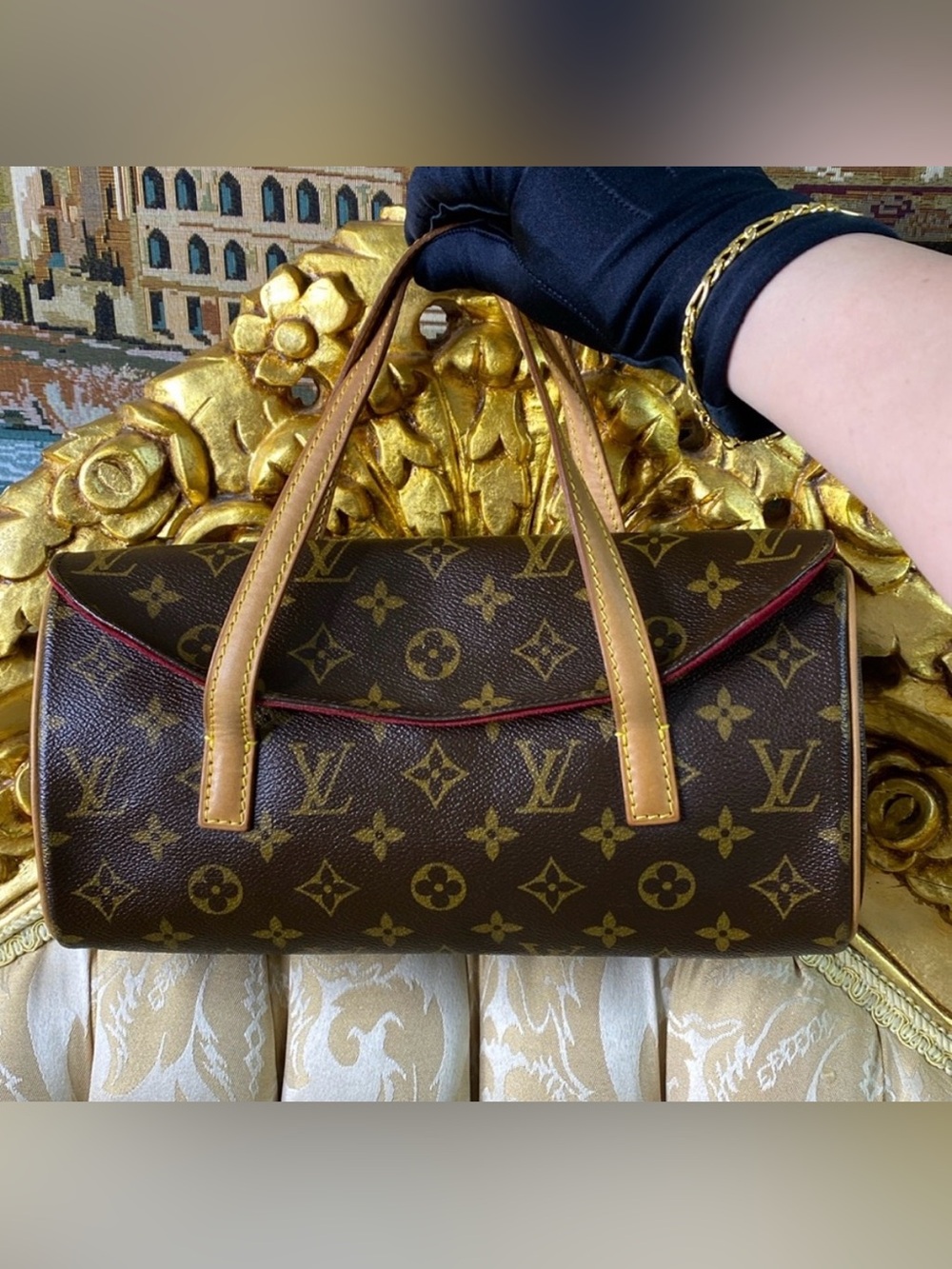 Louis Vuitton Sonatine Monogram Bag 🤎